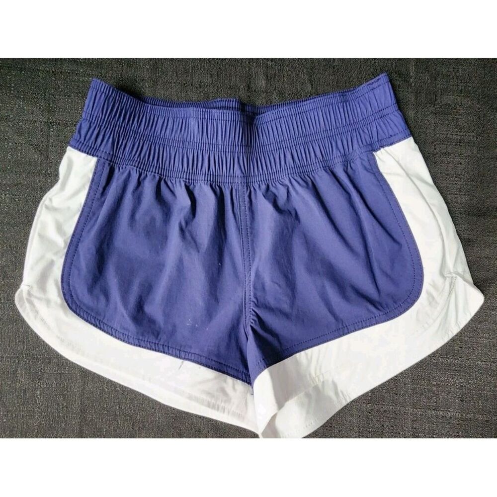 Size 12 Crewcut Active Shorts Navy Blue White Elastic Waist Pull On Summer NWT